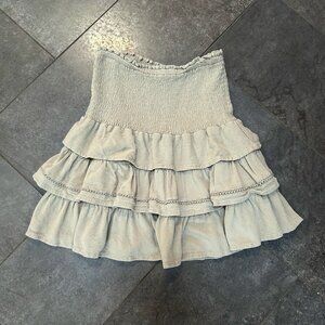 Sage Green Vintage Havana Skirt